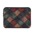 thumbnail image 1 of FORMRS 15-15.6 inch Laptop Sleeve Case Soft Carrying Quilted Computer Bag Cover, Red Tartan Pattern, 1 of 7