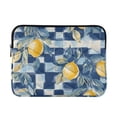 thumbnail image 1 of FORMRS 15-15.6 inch Laptop Sleeve Case Soft Carrying Quilted Computer Bag Cover, Retro Plaid Lemon, 1 of 7