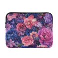 thumbnail image 1 of FORMRS 15-15.6 inch Laptop Sleeve Case Soft Carrying Quilted Computer Bag Cover, Vibrant Art Flowers, 1 of 7