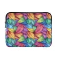 thumbnail image 1 of FORMRS 15"-15.6" Laptop Sleeve Protective Case Soft Carrying Quilted Computer Bag Cover, Vibrant Leaves Pattern, 1 of 7