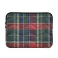 thumbnail image 1 of FORMRS 15-15.6 inch Laptop Sleeve Case Soft Carrying Quilted Computer Bag Cover, Warm Tartan Mosaic, 1 of 7