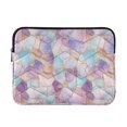 thumbnail image 1 of FORMRS 15-15.6 inch Laptop Sleeve Case Soft Carrying Quilted Computer Bag Cover, Watercolor Marble Pattern, 1 of 7