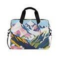 thumbnail image 1 of FORMRS 16" Laptop Sleeve Bag Carrying Case with Handle Travel Shoulder Briefcase, Abstract Mountain, 1 of 8