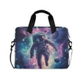 thumbnail image 1 of FORMRS 16" Laptop Bag Carrying Sleeve Case with Handle Travel Shoulder Briefcase, Astronaut Pattern, 1 of 8