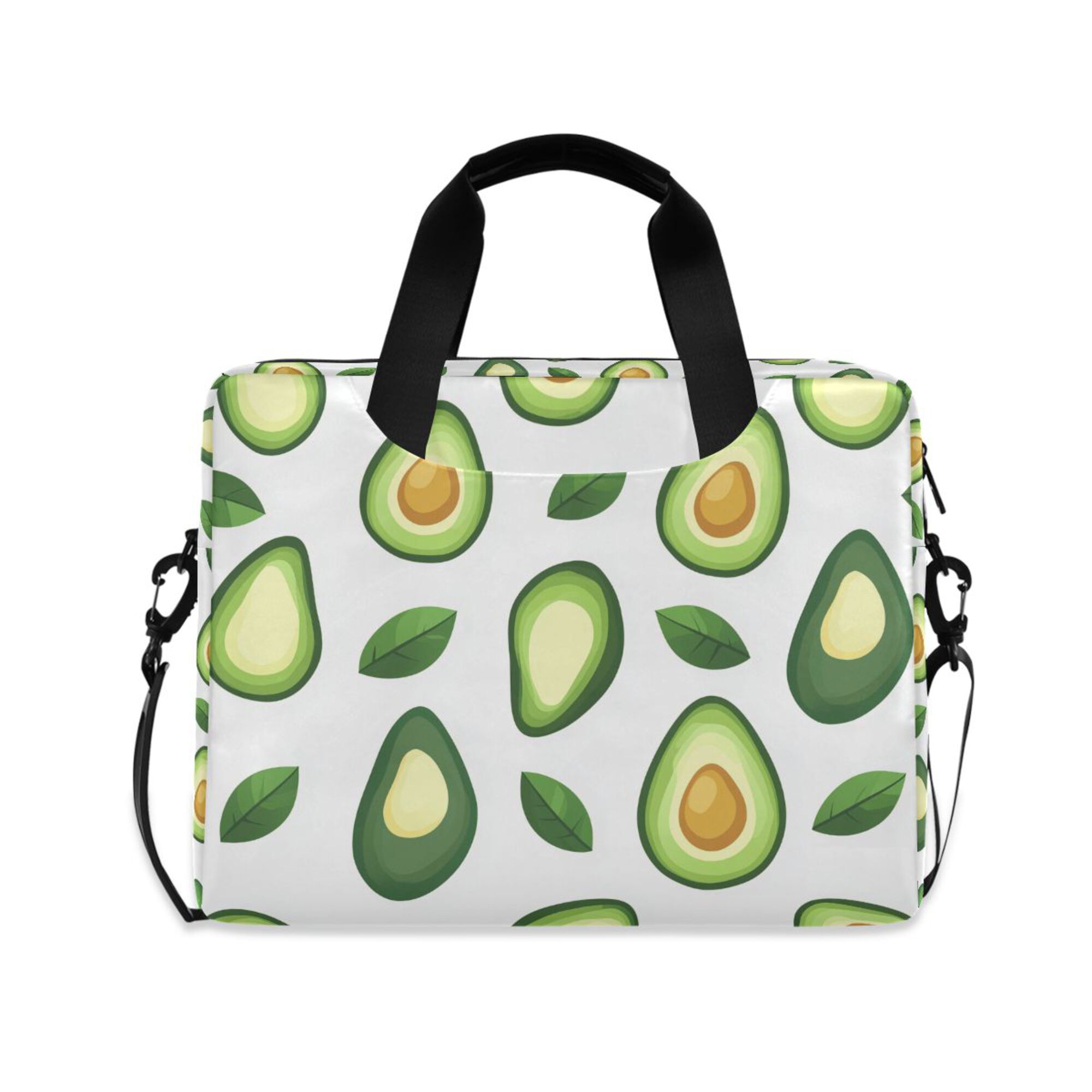 FORMRS 16" Laptop Bag Carrying Sleeve Case with Handle Travel Shoulder Briefcase, Avocado