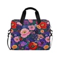 thumbnail image 1 of FORMRS 16" Laptop Bag Carrying Sleeve Case with Handle Travel Shoulder Briefcase, Beautiful Floral Pattern, 1 of 8