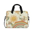 thumbnail image 1 of FORMRS 16" Laptop Bag Carrying Sleeve Case with Handle Travel Shoulder Briefcase, Beige Clouds, 1 of 8