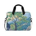 thumbnail image 1 of FORMRS 16" Laptop Bag Carrying Sleeve Case with Handle Travel Shoulder Briefcase, Beige Tree, 1 of 8