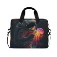 thumbnail image 1 of FORMRS 16" Laptop Bag Carrying Sleeve Case with Handle Travel Shoulder Briefcase, Black Astronaut, 1 of 8