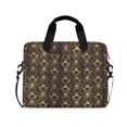 thumbnail image 1 of FORMRS 16" Laptop Sleeve Bag Carrying Case with Handle Travel Shoulder Briefcase, Black Floral Pattern, 1 of 8