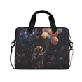 thumbnail image 1 of FORMRS 16" Laptop Bag Carrying Sleeve Case with Handle Travel Shoulder Briefcase, Black Watercolor Space, 1 of 8
