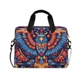 thumbnail image 1 of FORMRS 16" Laptop Bag Carrying Sleeve Case with Handle Travel Shoulder Briefcase, Blue Abstract Eagle, 1 of 8