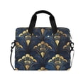 thumbnail image 1 of FORMRS 16" Laptop Bag Carrying Sleeve Case with Handle Travel Shoulder Briefcase, Blue Art Pattern, 1 of 8