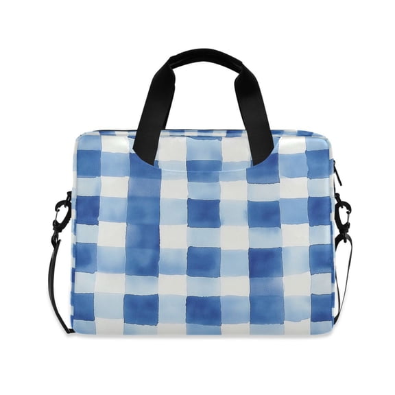FORMRS 16" Laptop Bag Carrying Sleeve Case with Handle Travel Shoulder Briefcase, Blue Plain