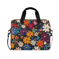 thumbnail image 1 of FORMRS 16" Laptop Bag Carrying Sleeve Case with Handle Travel Shoulder Briefcase, Bright Colorful Flowers Pattern, 1 of 8
