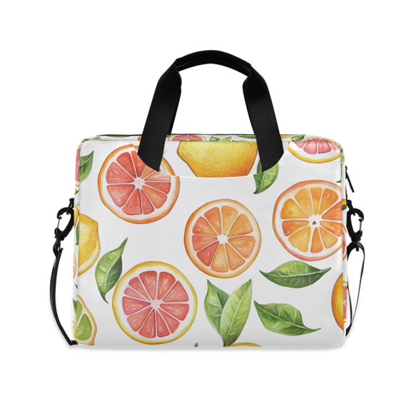 FORMRS 16" Laptop Bag Carrying Sleeve Case with Handle Travel Shoulder Briefcase, Candy Orange