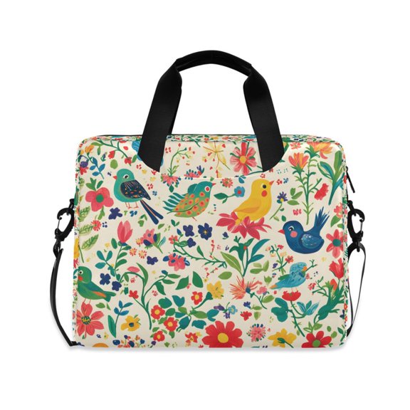 FORMRS 16" Laptop Sleeve Bag Carrying Case with Handle Travel Shoulder Briefcase, Cartoon Animals