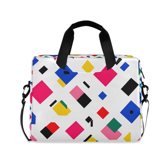 FORMRS 16" Laptop Bag Carrying Sleeve Case with Handle Travel Shoulder Briefcase, Cartoon Graphic