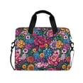 thumbnail image 1 of FORMRS 16" Laptop Bag Carrying Sleeve Case with Handle Travel Shoulder Briefcase, Charming Floral Pattern, 1 of 8
