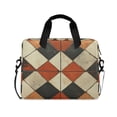 thumbnail image 1 of FORMRS 16" Laptop Bag Carrying Sleeve Case with Handle Travel Shoulder Briefcase, Checkered Pattern, 1 of 8