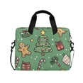 thumbnail image 1 of FORMRS 16" Laptop Bag Carrying Sleeve Case with Handle Travel Shoulder Briefcase, Christmas Cookies, 1 of 8