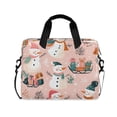 thumbnail image 1 of FORMRS 16" Laptop Bag Carrying Sleeve Case with Handle Travel Shoulder Briefcase, Christmas Snowman, 1 of 8