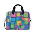 thumbnail image 1 of FORMRS 16" Laptop Sleeve Bag Carrying Case with Handle Travel Shoulder Briefcase, Colorful Geometric Pattern, 1 of 8