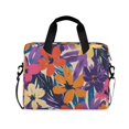 thumbnail image 1 of FORMRS 16" Laptop Sleeve Bag Carrying Case with Handle Travel Shoulder Briefcase, Colorful Painted Flowers Pattern, 1 of 8