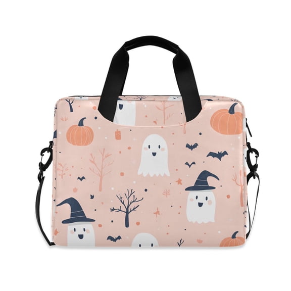FORMRS 16" Laptop Sleeve Bag Carrying Case with Handle Travel Shoulder Briefcase, Cute Cartoon Halloween