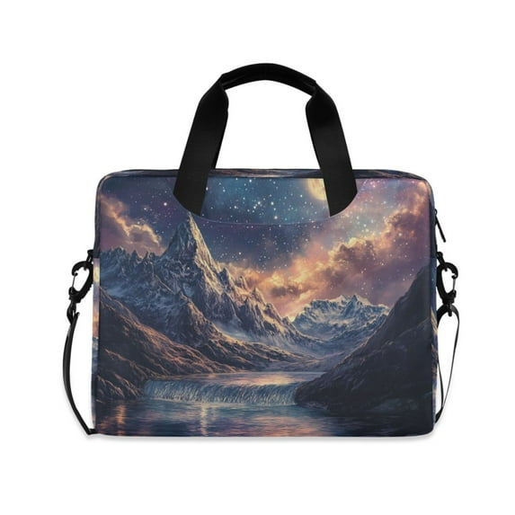 FORMRS 16" Laptop Sleeve Bag Carrying Case with Handle Travel Shoulder Briefcase, Ethereal Mountain