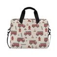 thumbnail image 1 of FORMRS 16" Laptop Bag Carrying Sleeve Case with Handle Travel Shoulder Briefcase, Fire Truck Pattern, 1 of 8