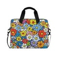 thumbnail image 1 of FORMRS 16" Laptop Bag Carrying Sleeve Case with Handle Travel Shoulder Briefcase, Floral Fiesta, 1 of 8