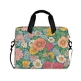 thumbnail image 1 of FORMRS 16" Laptop Bag Carrying Sleeve Case with Handle Travel Shoulder Briefcase, Floral Pattern, 1 of 8