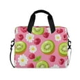 thumbnail image 1 of FORMRS 16" Laptop Sleeve Bag Carrying Case with Handle Travel Shoulder Briefcase, Floral Raspberries, 1 of 8