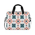 thumbnail image 1 of FORMRS 16" Laptop Bag Carrying Sleeve Case with Handle Travel Shoulder Briefcase, Flowers Geometric Pattern, 1 of 8