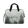 thumbnail image 1 of FORMRS 16" Laptop Bag Carrying Sleeve Case with Handle Travel Shoulder Briefcase, Foggy Forest, 1 of 8