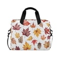 thumbnail image 1 of FORMRS 16" Laptop Sleeve Bag Carrying Case with Handle Travel Shoulder Briefcase, Gray Autumn Leaves, 1 of 8