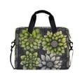 thumbnail image 1 of FORMRS 16" Laptop Bag Carrying Sleeve Case with Handle Travel Shoulder Briefcase, Gray Floral, 1 of 8