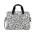 thumbnail image 1 of FORMRS 16" Laptop Bag Carrying Sleeve Case with Handle Travel Shoulder Briefcase, Gray Leopard Pattern, 1 of 8