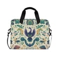 thumbnail image 1 of FORMRS 16" Laptop Bag Carrying Sleeve Case with Handle Travel Shoulder Briefcase, Green Animals Pattern, 1 of 8