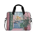 thumbnail image 1 of FORMRS 16" Laptop Bag Carrying Sleeve Case with Handle Travel Shoulder Briefcase, Green Window Sea, 1 of 8