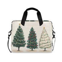 FORMRS 16" Laptop Sleeve Bag Carrying Case with Handle Travel Shoulder Briefcase, Hand Drawn Christmas