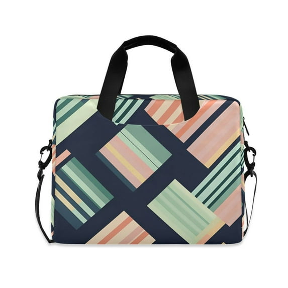 FORMRS 16" Laptop Sleeve Bag Carrying Case with Handle Travel Shoulder Briefcase, Isometric Pink