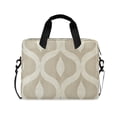 thumbnail image 1 of FORMRS 16" Laptop Bag Carrying Sleeve Case with Handle Travel Shoulder Briefcase, Light Brown Pattern, 1 of 8