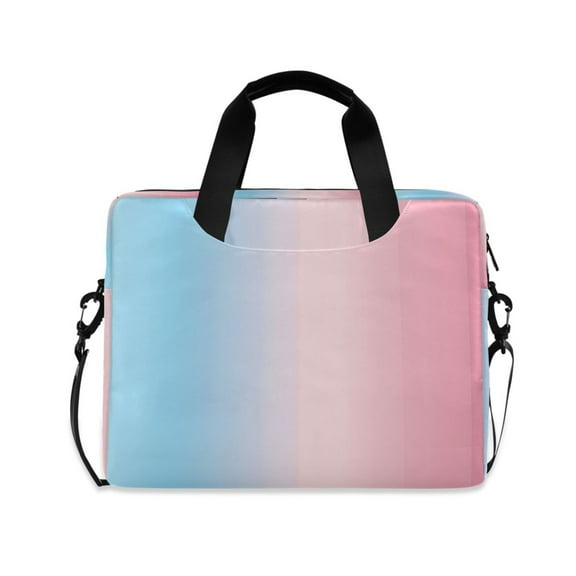 FORMRS 16" Laptop Sleeve Bag Carrying Case with Handle Travel Shoulder Briefcase, Light Pink Gradient