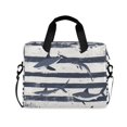 thumbnail image 1 of FORMRS 16" Laptop Bag Carrying Sleeve Case with Handle Travel Shoulder Briefcase, Light Sharks, 1 of 8