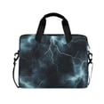 thumbnail image 1 of FORMRS 16" Laptop Bag Carrying Sleeve Case with Handle Travel Shoulder Briefcase, Lightning Pattern, 1 of 8