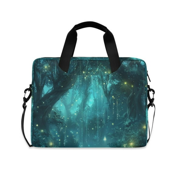 FORMRS 16" Laptop Sleeve Bag Carrying Case with Handle Travel Shoulder Briefcase, Magical Forest
