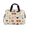 thumbnail image 1 of FORMRS 16" Laptop Bag Carrying Sleeve Case with Handle Travel Shoulder Briefcase, Minimalist Geometric Pattern, 1 of 8