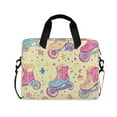 thumbnail image 1 of FORMRS 16" Laptop Bag Carrying Sleeve Case with Handle Travel Shoulder Briefcase, Neon Skates, 1 of 8